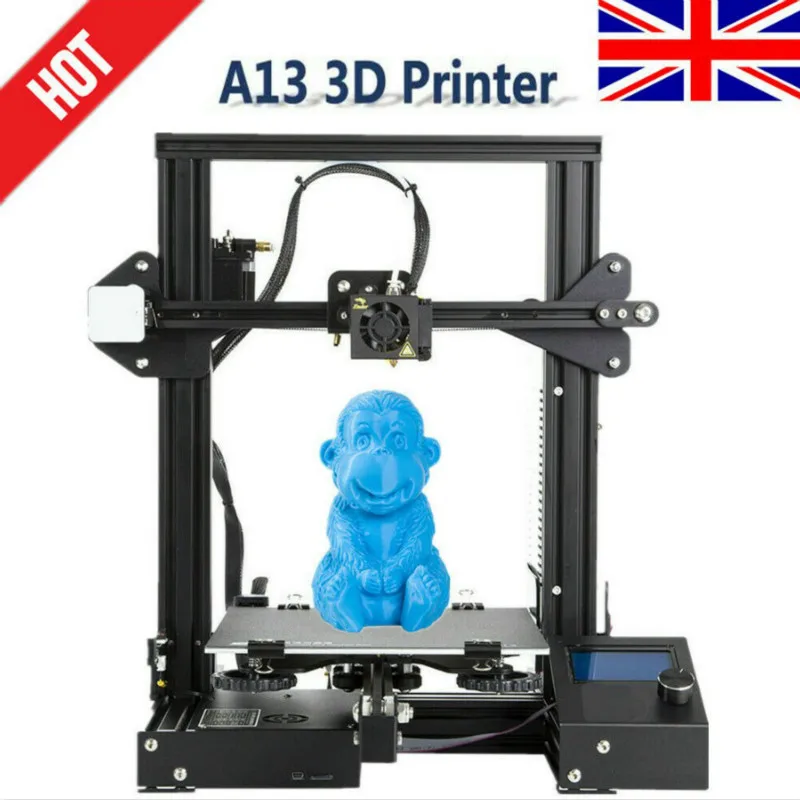 Обновленный набор для 3D принтера zrprinting A13 с магнитной крышкой продолжение печати
