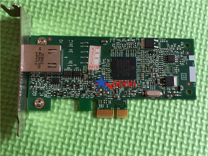 

Original FOR Dell Broadcom 5722 1gbps PCIe X1 Single Port Low Profile Network Card CN-0C71KJ BCM-95722A2202 fully tested