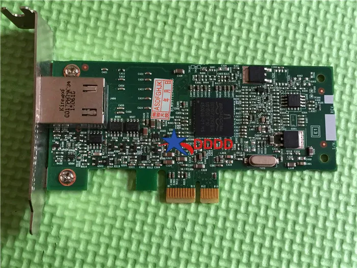 Оригинал для Dell Broadcom 5722 1 Гбит/с PCIe X1 однопортовая низкопрофильная сетевая карта