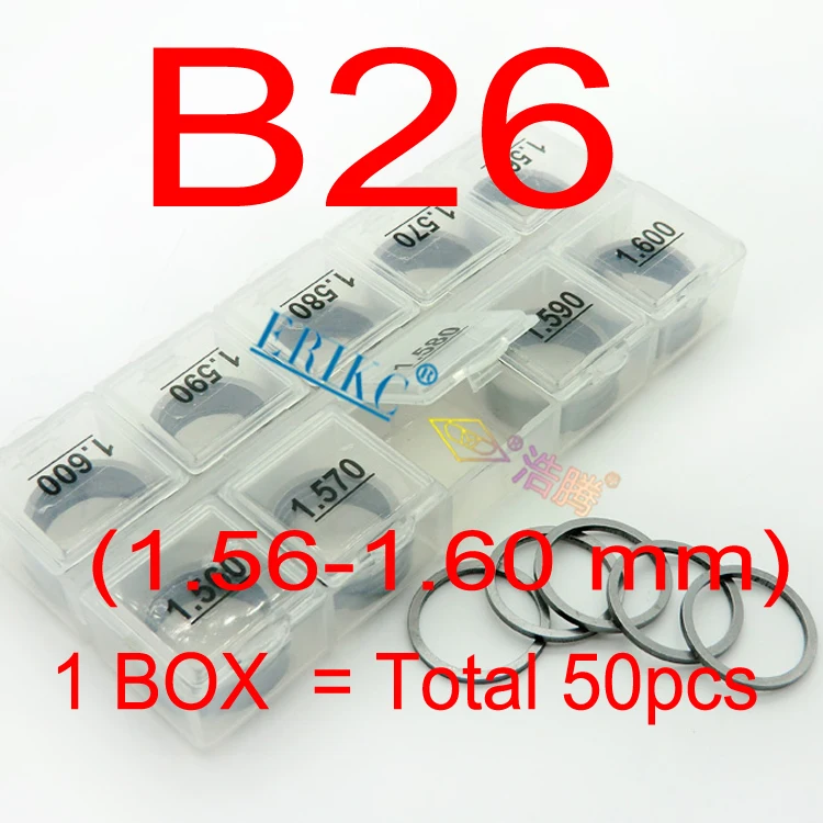 ERIKC инжектор отрегулировать прокладки 1000 шт. B11 B12 B13 B14 B16 B22 B25 B26 B31 B48 B21 B23 B24 B27 дизель прокладка комплект шайба для Bosch