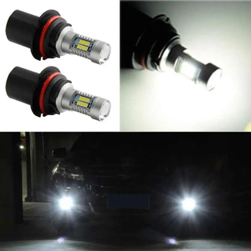 Авто-Стайлинг 2 шт. HID белые высокие Мощность 9004 HB1 ближний свет фар Светодиодный July13#2 Dropship 5up