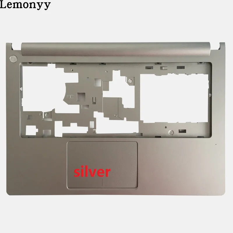 Чехол-накладка для lenovo Ideapad M30-70 без сенсорной панели - Цвет: Silver C shell