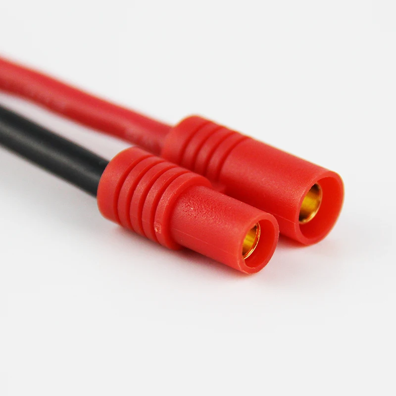 Коннектор OliYin 100 шт./лот переходник кабель преобразователя 14awg Deans T штекер папа в