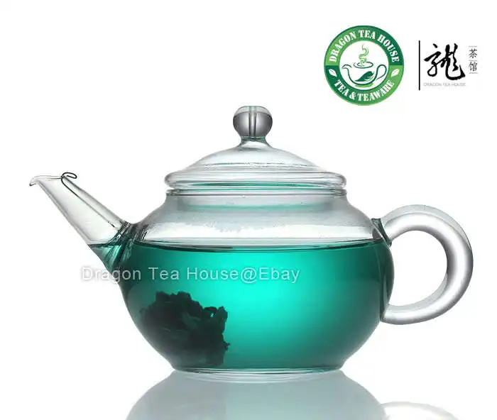 Chinese Mini Clear Glass Tea Pot 220ml B-204 | Дом и сад