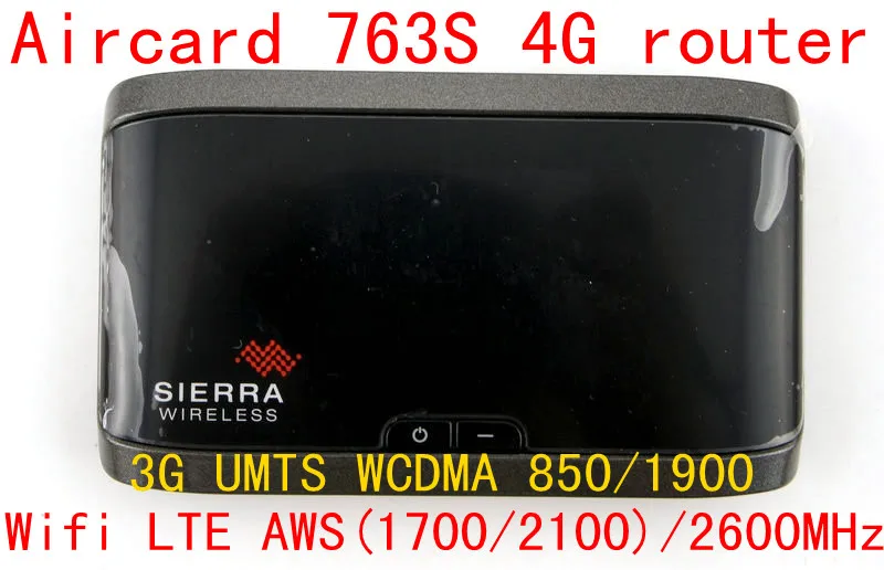 Разблокированный 3g 4G LTE Wi Fi роутер Sierra Aircard 763S lte 4g mifi dongle Беспроводная Мобильная