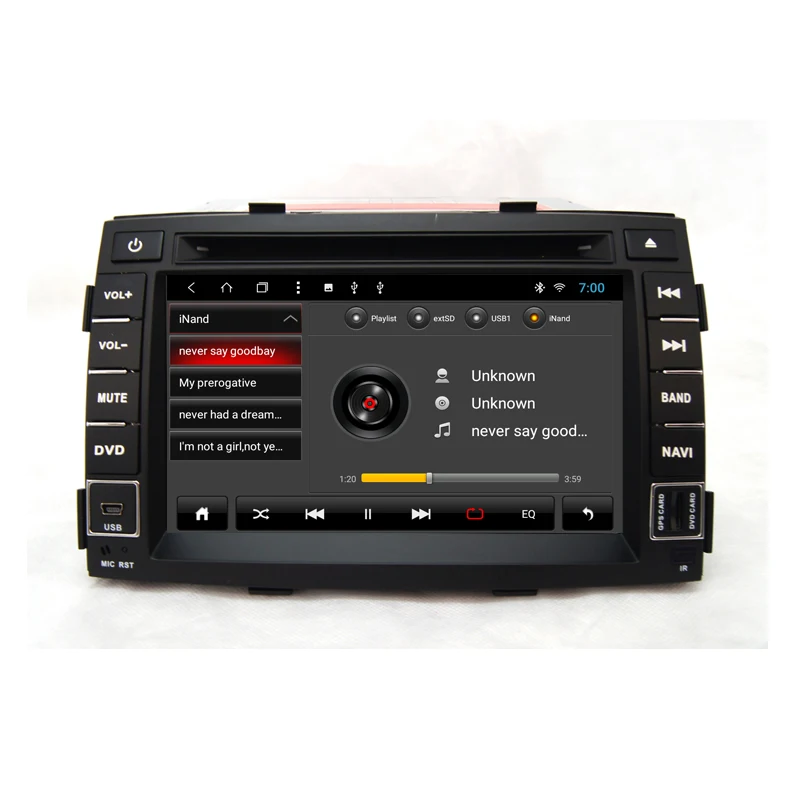 2 Din Android автомобильный dvd Octa основной игрок Поддержка BT 3g Wi Fi навигация с сенсорным