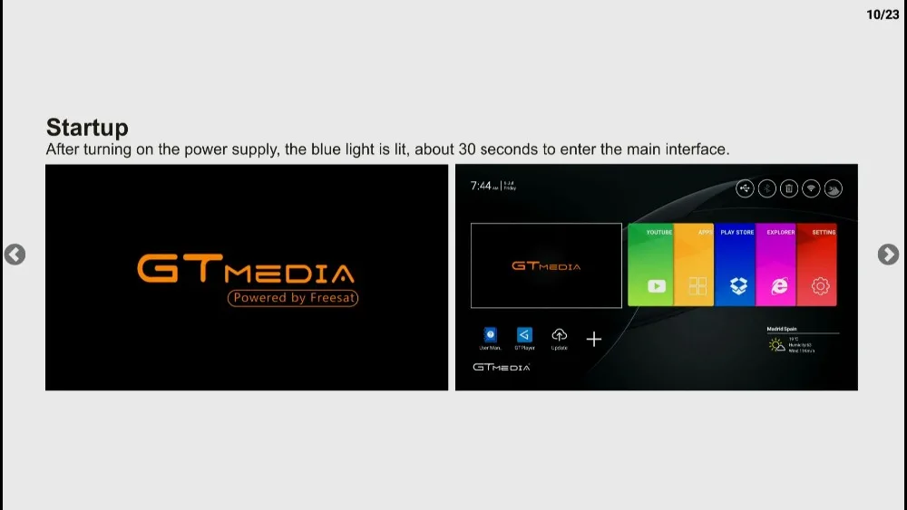 Freesat/GTmedia GTT2 dvb t2 android 2g+ 8g wifi 1080p android 6,0 android DVB-T2 сигнал бесплатно sat gtt2 DVB-T2 h.265 Поддержка iptv