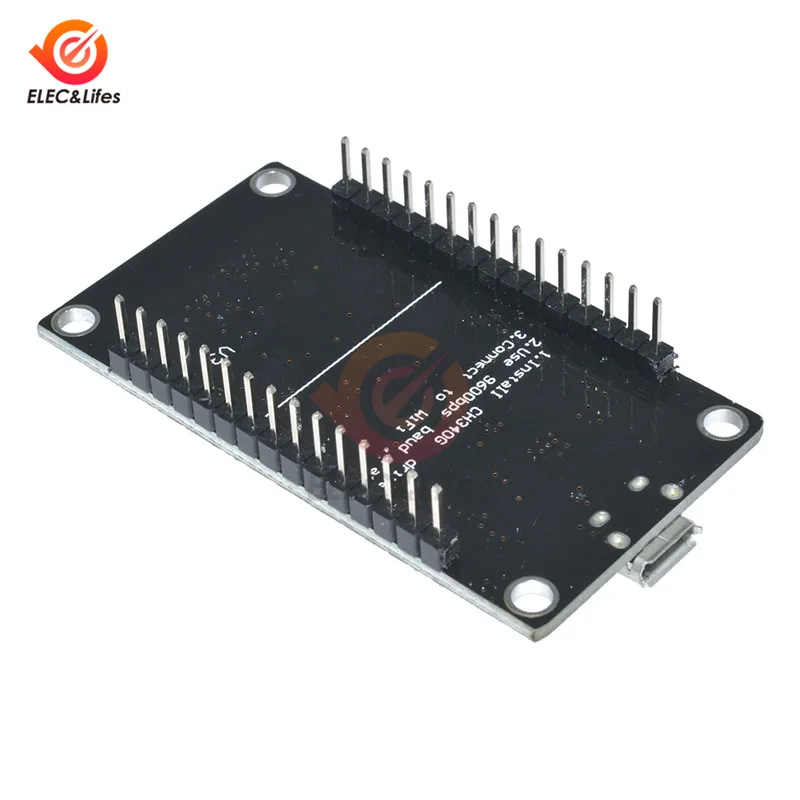 Беспроводной модуль NodeMcu V3 ESP8266 Wi-Fi плата разработки Интернет вещей CH340 Micro USB для