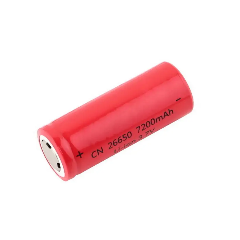 Аккумуляторная литий ионная батарея GTF 26650 3 7 В 7200 мАч для фонарика|li-ion battery|battery
