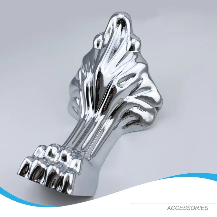 Декоративные ножки для ванны 2 размера однотонные металлические цинковый сплав