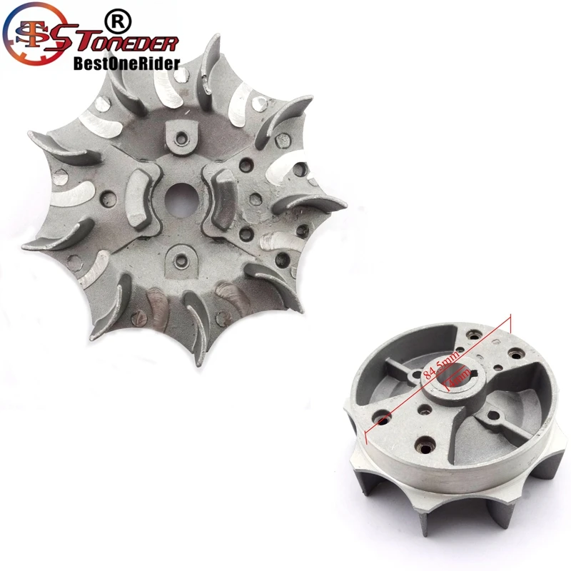 STONEDER Мини Мото реактивный ручной стартер легкий вес маховик для 47cc 49cc двигатель карманный велосипед Мини Мото дети грязь Quad ATV
