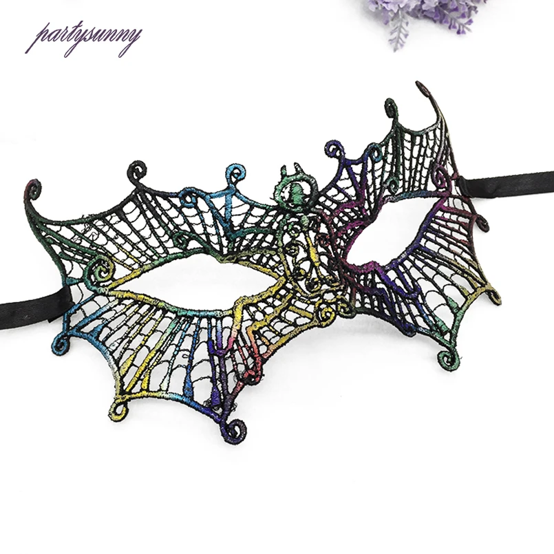 PF Партии Кружева Маска Сексуальная Женщины Хэллоуин Маскарад Маски Многоцветной