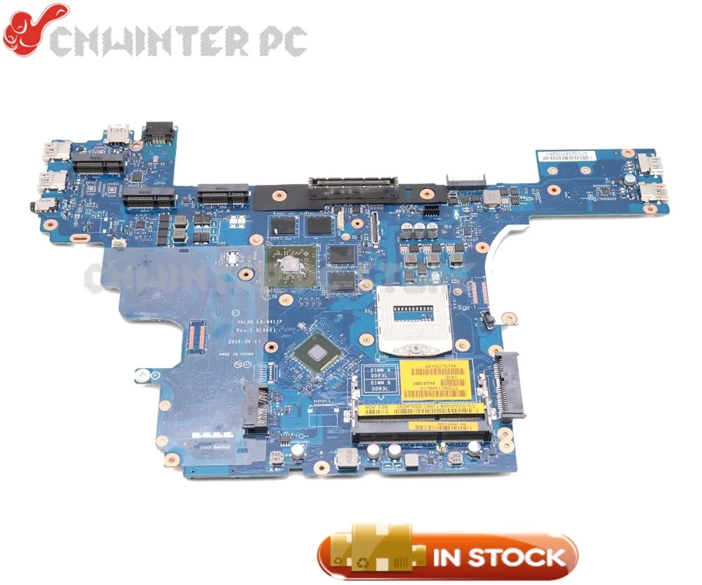 NOKOTION CN 0VWNW8 VALA0 LA 9411P для DELL Latitude E6540 материнская плата ноутбука PGA947 HD8790M 2GB