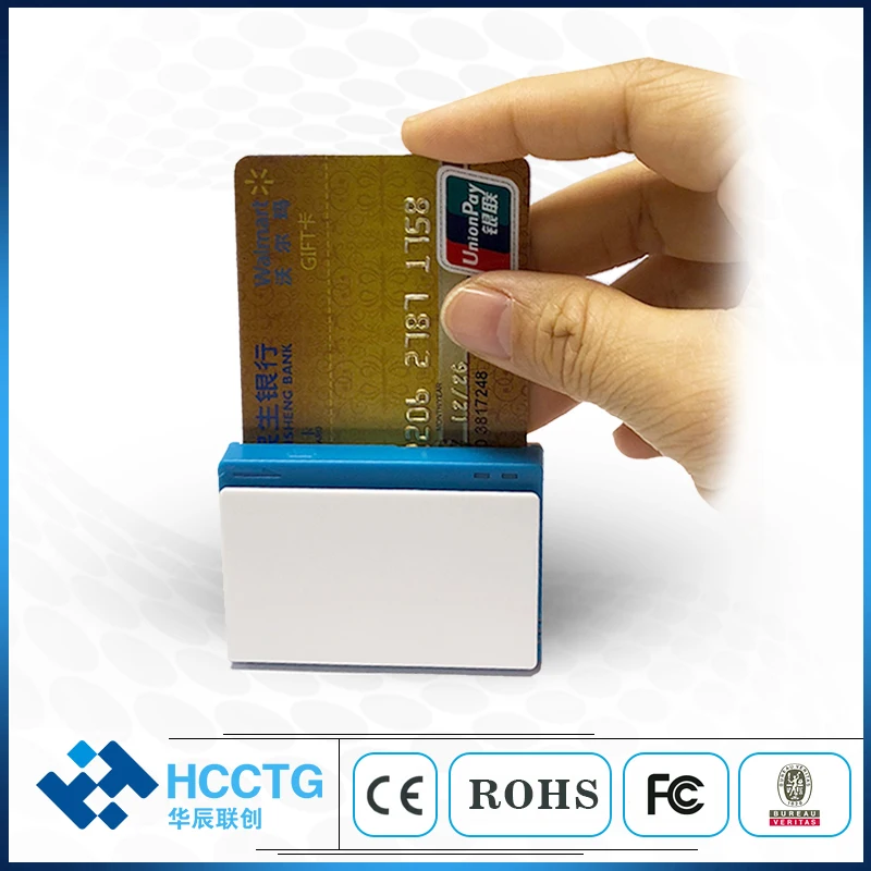 

IC & Magnetic (Track1/2) mobile card reader, IC card reader/writer with EMV L1/L2 conformance MPR100