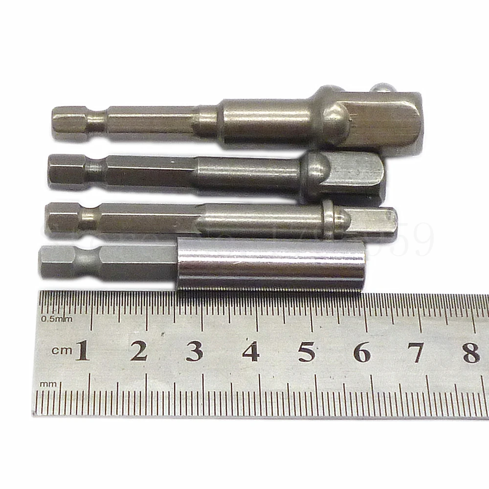 3 шт. набор адаптеров для ударных сверл 1/4 &quotшестигранный хвостовик 1/4&quot 3/8