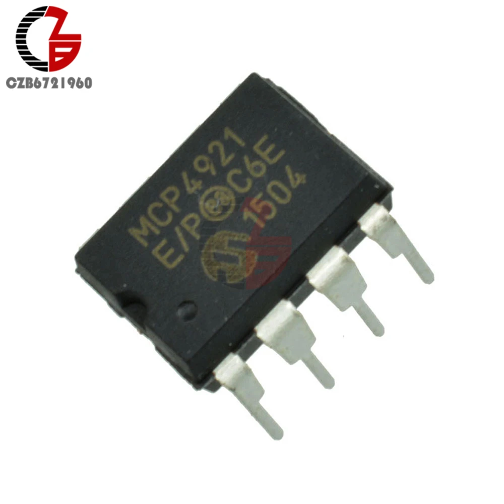 Цифровой аналоговый преобразователь IC микрочип DIP-8 MCP4921-E/P MCP4921