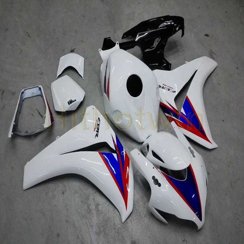 Пользовательские Обтекатели мотоцикла для HONDA CBR1000RR 2008 2009 2010 2011 мотор панели+ Botls+ литьевая форма серебристо-серый