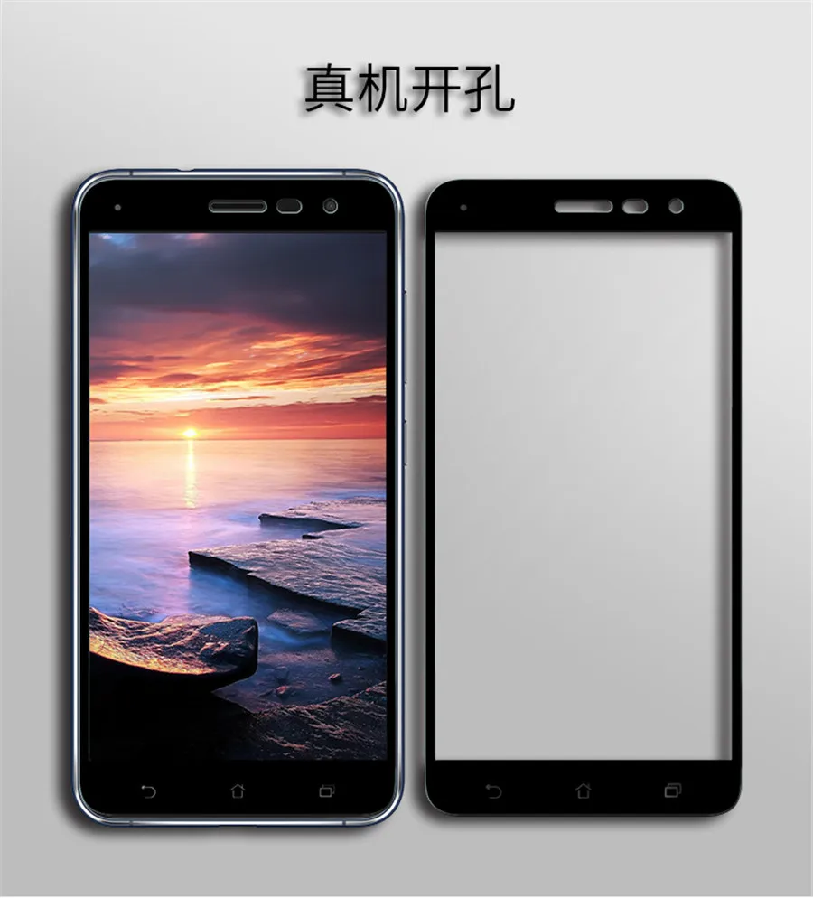 9 H закаленное Стекло для Asus Zenfone 3 ZE520KL 5.2 &quotЭкран Protector полное покрытие ультра