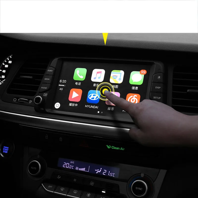 Lsrtw2017 Автомобильный gps навигационный экран анти царапина Защитная прочная плёнка