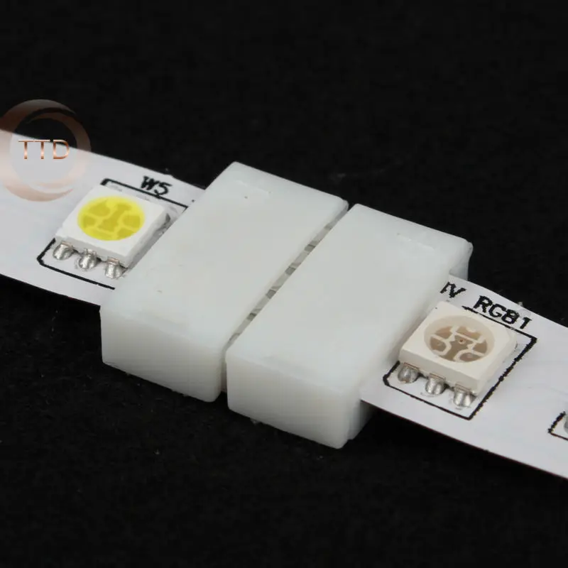 10 шт. 5pin светодиодные полосы клип 5 pin 12 мм RGBW RGBWW разъем для ширина 5050 RGB + W WW