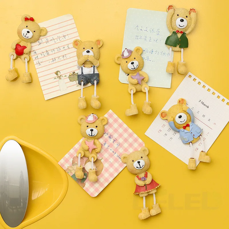 Бесплатная доставка 2 шт. Корея Творческий Носки с рисунком медведя из мультика