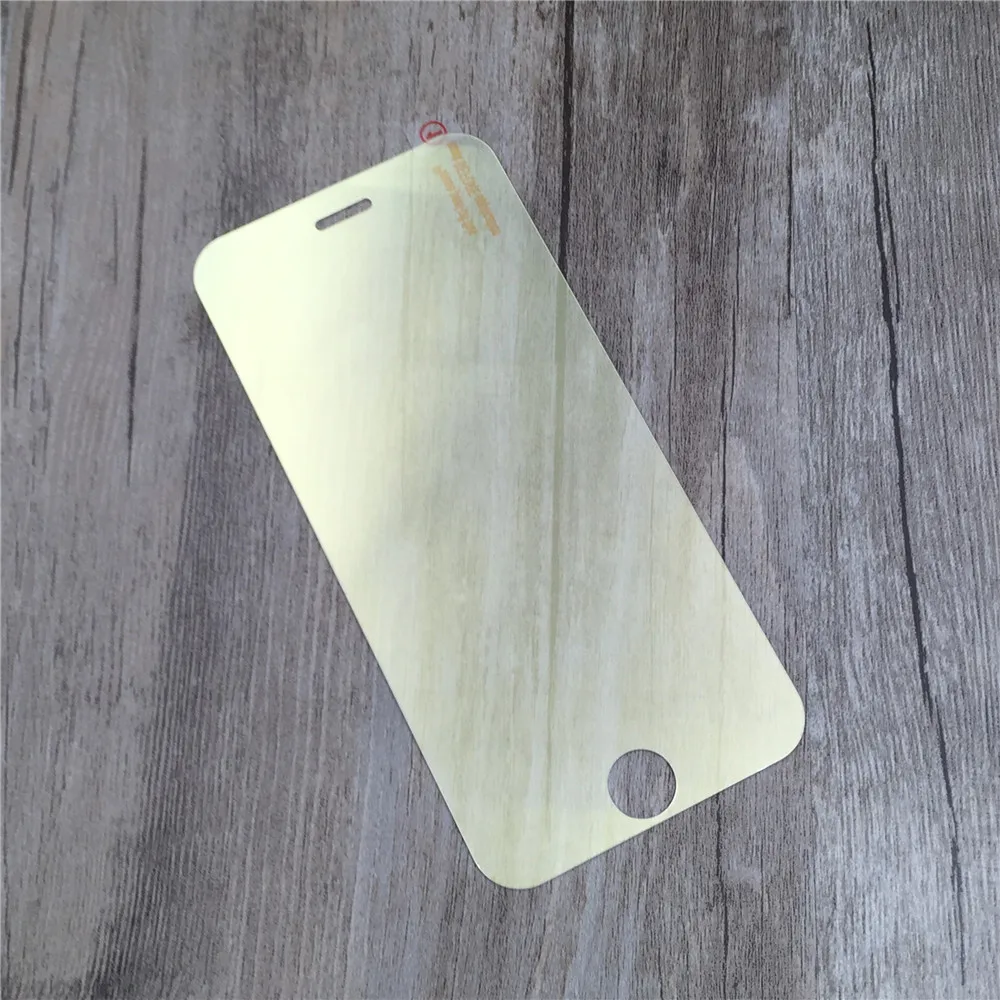 Зеркальная стеклянная пленка для Iphone 7 Plus 6 6s 5 5S защитная экрана закаленное стекло
