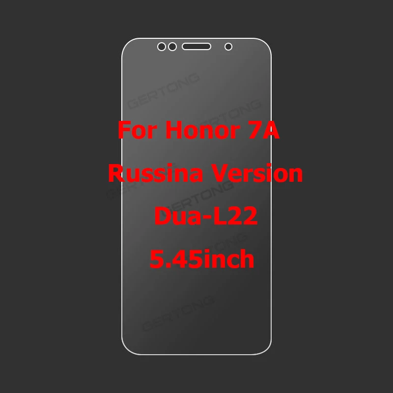Защитное стекло GerTong для экрана Huawei Honor 7A Dua-L22 5 45 закаленное Pro AUM-AL29 7 пленка