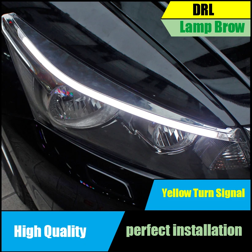 Автомобильный Стайлинг для Honda Accord 8th 2008 2013 светодиодный динамический желтый
