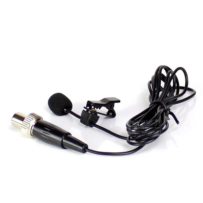 Петличный микрофон Mini XLR с 4 контактами зажим для микрофона микромикрофон
