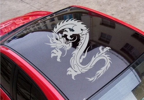 Many Color Car Sticker Styling Engine Hood Roof Bumper Decal Decor Mural Vinyl Carbon Covers Accessories Auto Dragon | Автомобили и