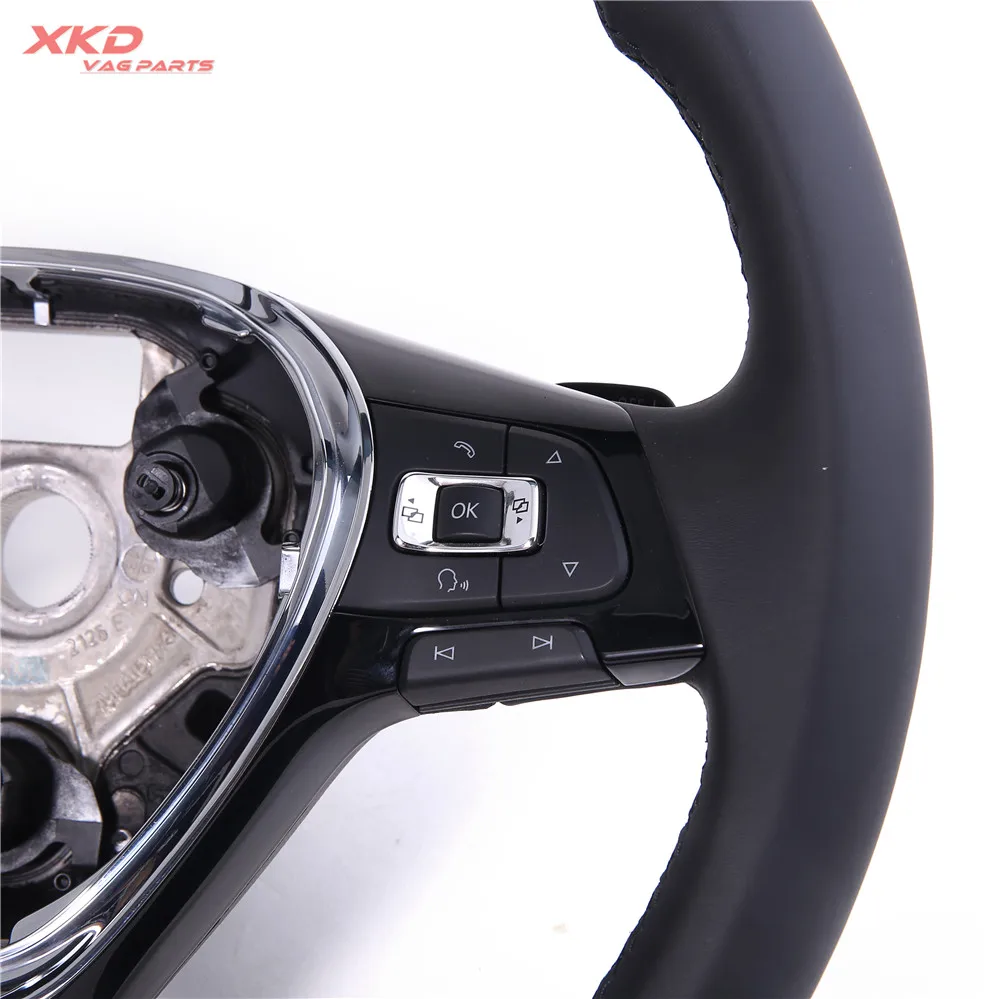 Черное Многофункциональное рулевое колесо подходит для J etta MK6 New Tiguan 5NG 419 091 F CYT 6C0