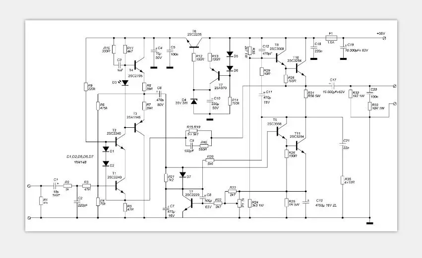 A21A чистый микросхема усилителя Reference British Sutton