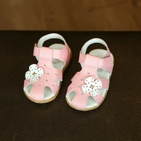 girls princess shoes summer new fashion flowers baby girls breathable sandals children soft soled shoes sandals eu 21 30