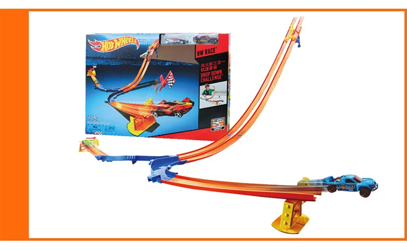 Hot Wheels гоночный автомобиль 3 стиля набор легкий стиль высокая скорость соревнования автомобиль Hotwheels трек игрушка детский день подарок для ребенка модель BGJ0
