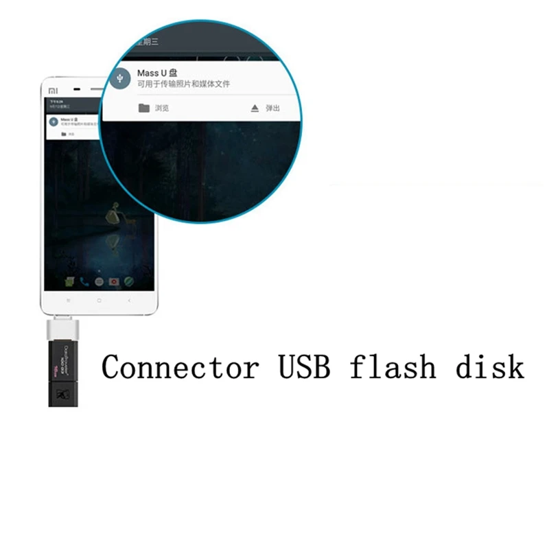 USB Otg Type C адаптер OTG конвертер для флэш накопителя S8 Note 8 Android Phone Мышь Клавиатура