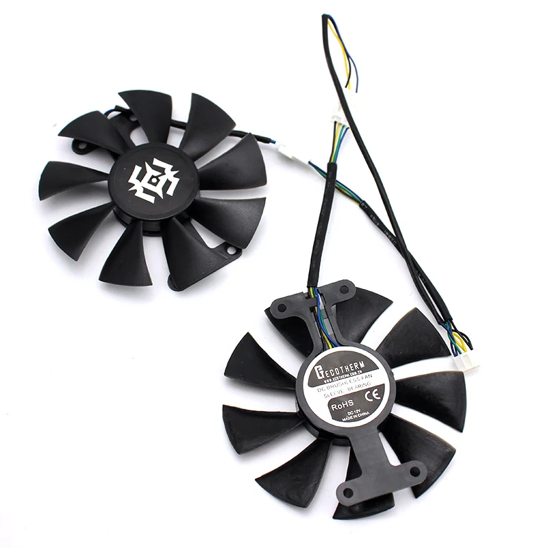 Новый вентилятор охлаждения 85 мм 4Pin для ZOTAC GTX1060 6 ГБ GTX1050 GTX1050Ti GTX 1060 Вентилятор