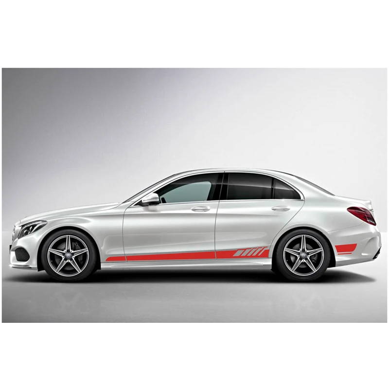 TAIYAO Тюнинг автомобилей спортивный автомобиль наклейки для Mercedes Benz C180 C200 C300 4matic