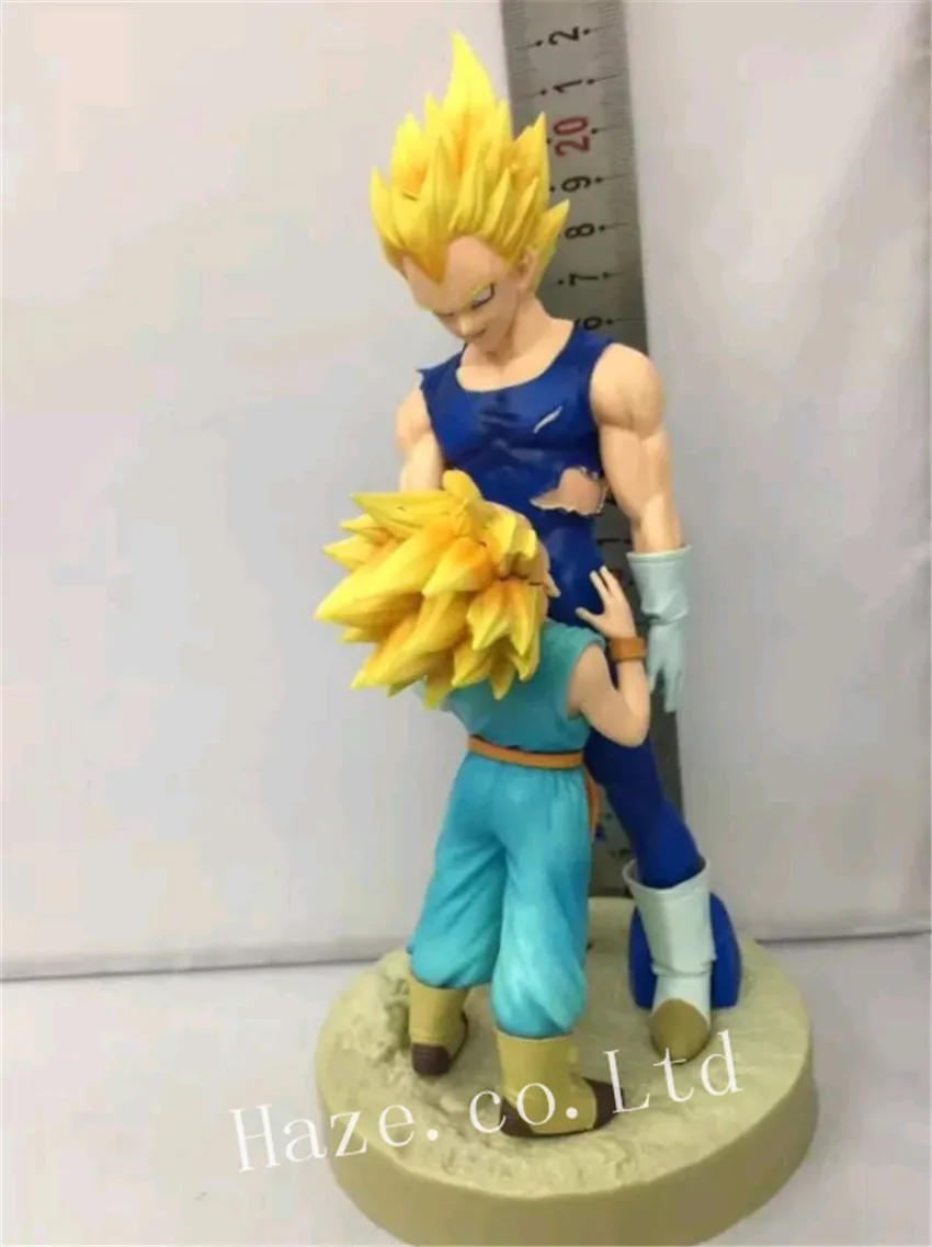 2 шт. Dragon Ball Z DramaticShowcase 4nd сезон Вегета и фигурка Trunks фигурка|Игровые фигурки