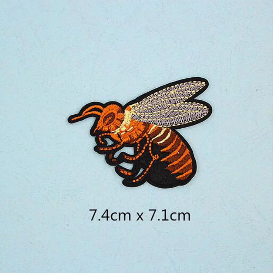 1 шт. тканевые вышитые нашивки с пистолетом и птицами для одежды наклейки сумка