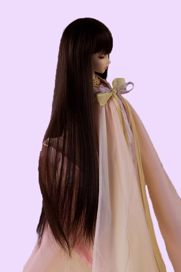 1/8 1/6 1/4 1/3 весы BJD парик с длинными прямыми волосами для BJD/Аксессуары кукол SD не