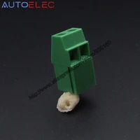 100pcs pcb screw terminal block connector pitch3 81mm spacing 3p 300v 10a straight pin instead of phoenix contact