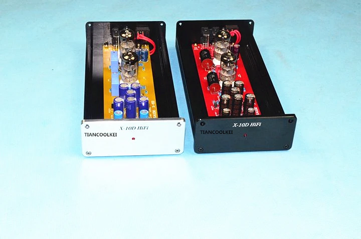 TIANCOOLKEI X 10D 2 0 Оригинальная схема HiFi 6N11 трубчатый буфер аудио сигнальная трубка