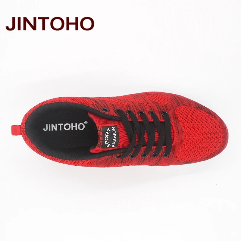 JINTOHO 2019 новые Брендовые мужские кроссовки для бега дышащие тренировок уличные