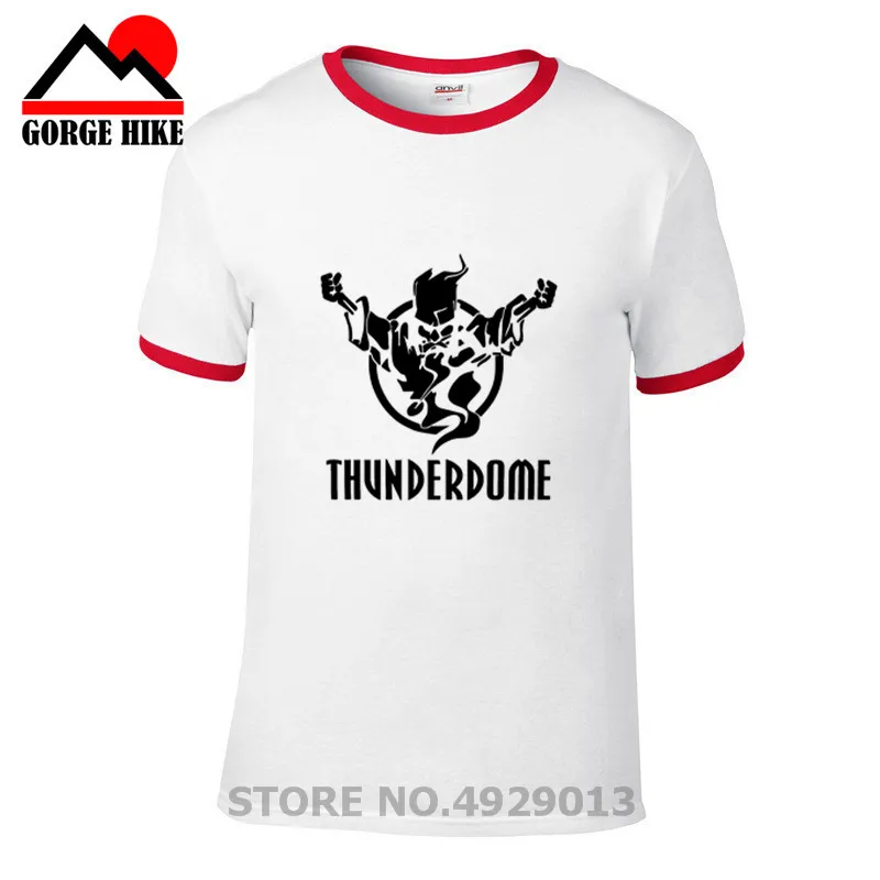 Мужская футболка с короткими рукавами Thunderdome хлопковая коротким рукавом и