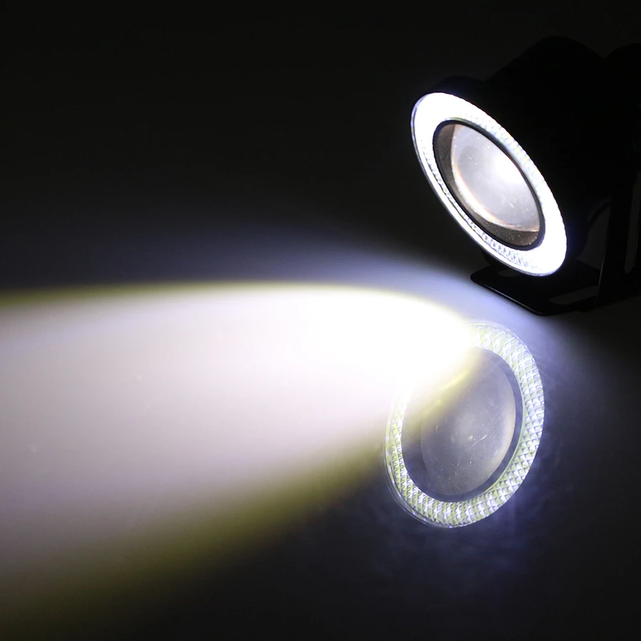 

2PCS Angel Eyes Fog Lamps Daytime Running Lights 2.5inch/3inch/3.5 Inch Car DRL Any Car 2800lm IP67 waterproof led eye H