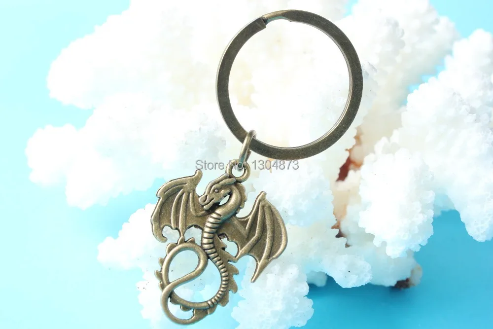 Lord of the rings jewelry dragon keychain Jewelry Pendant men's gift Charm key chain | Украшения и аксессуары