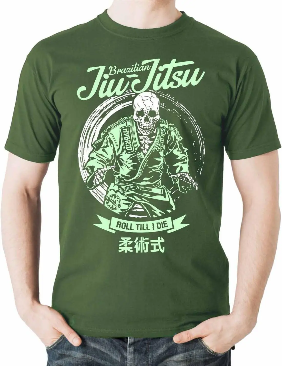 4 Бразильский джиу джитсу Грейси команда футболка боевые искусства Bjj Grappling Rio Топ Новинка модные популярные модные брендовые концертные футболки - Цвет: 4