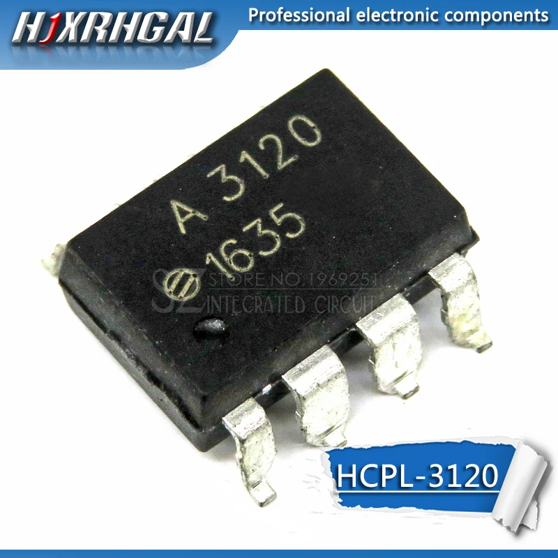 10 шт HCPL3120 SOP8 HCPL-3120 SOP A3120 SOP-8 SMD HJXRHGAL HCPL-3150 HCPL3150