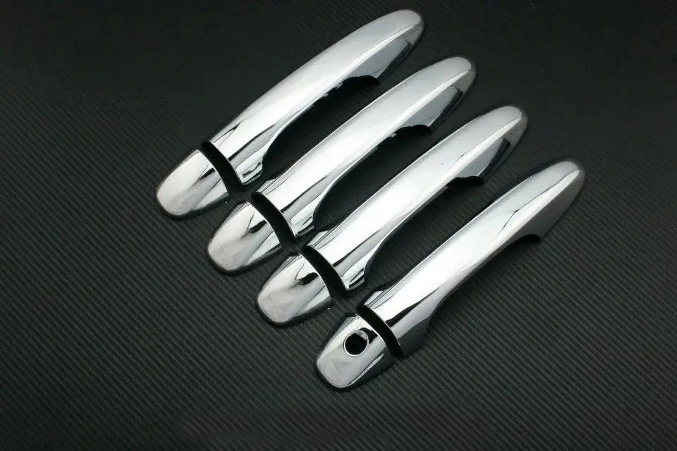 Handle TTCR-II для TOYOTA RAV4 Аксессуары хромированная Накладка для стайлинга дверные ручки чаши наклейки наружное украшение - Название цвета: Handle
