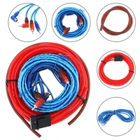 1 set car audio wire wiring kit car speaker woofer cables line car power amplifier audio line power line for car modification